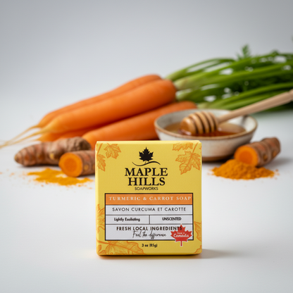 Turmeric & Carrot Soap Bar