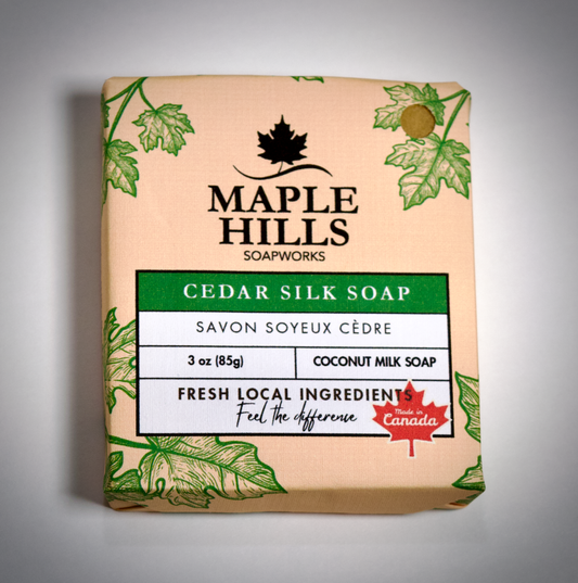 Cedar Silk Soap Bar