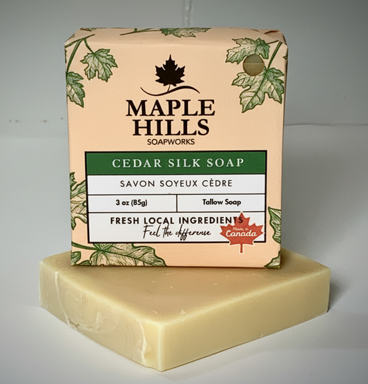 Cedar Silk Soap Bar