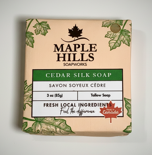 Cedar Silk Soap Bar